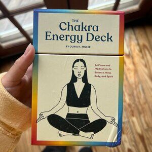 The Chakra Energy Deck by Olivia H. Miller: 64 Poses & Meditations +24 pg guide